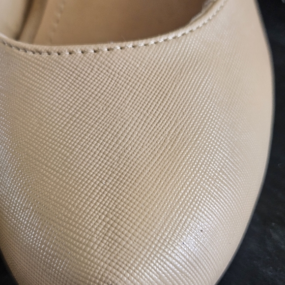 Bella Marie Womens Mindy - 1 Beige Almond Toe Classic Pump High Heel Size 7.5 - Picture 7 of 8